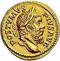 Aureus de Postume, vers 263