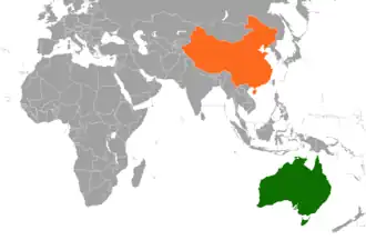 Australie et Chine