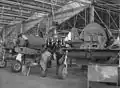 Chaine d’assemblage des Boomerang de la Commonwealth Aircraft Corporation.