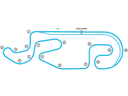 Tracé de la course