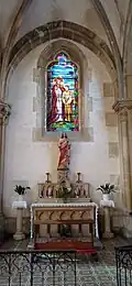 autel du sacré cœur de Jésus ;