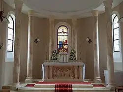 Autel de l'église.