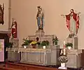 Autel de la Vierge, transept Nord
