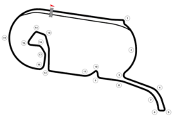 Tracé de la course