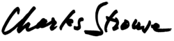 signature de Charles Strouse