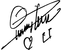 signature de Quincy Jones