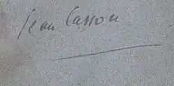 signature de Jean Cassou