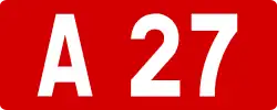 Cartouche de la route