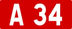 Cartouche de la route
