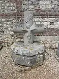 La croix de l'ancien cimetière.