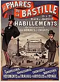 Une affiche grand format avant 1880.