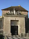 La porte Royale côté extérieur.