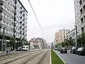 Avenue da Republica, artère principale de la ville qui la relie à Porto.