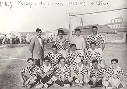 Équipe de la saison 1928-1929.