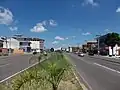 L'avenue du Préfet Evandro Behr.