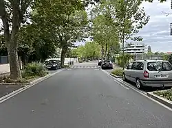 L'avenue en juillet 2023.