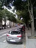 Vue de l'avenue côté porte Dorée.