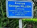 Avenue Georges-Hillion à Hennebont (Morbihan).