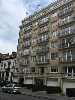 Partie sur Ixelles.
