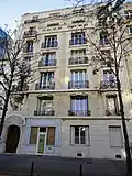 Vue générale de l'immeuble.