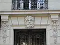 L'encadrement de la porte du no&nbsp;29.