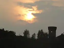 Coucher de soleil.