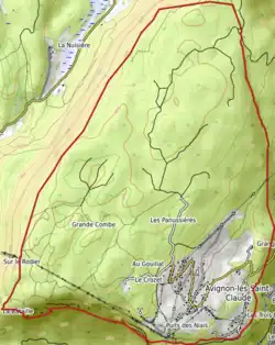 Carte topographique