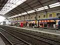 Un AGC en livrée PACA en gare d'Avignon en 2017