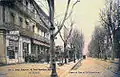Cours et rue de la République au début du XXe&nbsp;siècle