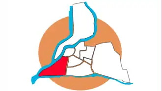 Localisation de Quartier Ouest