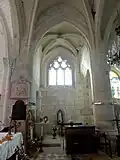 Croisée du transept, vue vers le sud.