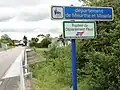 Limite du département de Meurthe-et-Moselle à Avricourt (54).
