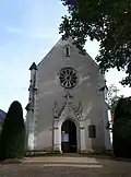La chapelle vue de l'avant.