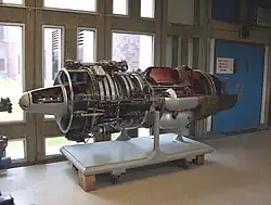 Vue du moteur.