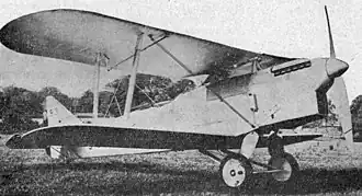 Vue de l'avion.