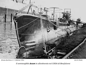 illustration de Axum (sous-marin)
