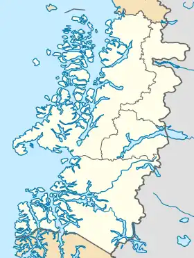 Voir sur la carte administrative de la région d'Aysén