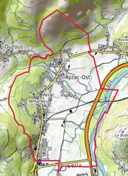 Carte topographique