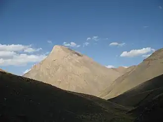 Vue de l'Azād Kuh.