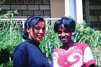 Éthiopiennes à Addis-Abeba (2007).