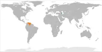 Venezuela et Azerbaïdjan
