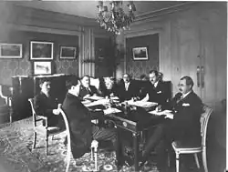 Conférence de la paix de Paris, 1919 délégation de l' Azerbaïdjan.