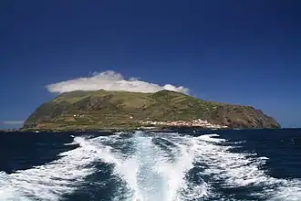 L'île vue du large