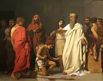 Samuel sacrant David (1842).Columbus, museum of Arts.