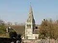 Vue depuis le sud.