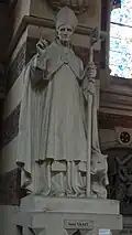 Statue de Saint Vaast