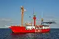 Elbe 1 naviguant en 2012