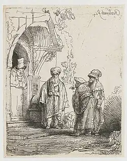 Trois figures orientales(1641, Rijksmuseum Amsterdam).