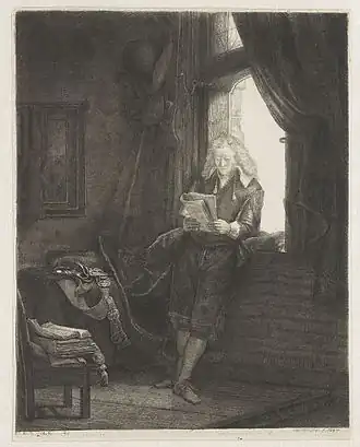 Portrait de Jan Six(1647, Rijksmuseum Amsterdam).