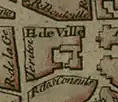 En 1775, plan Coutans.